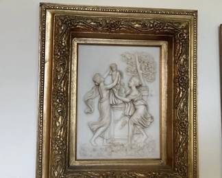 Lot 64 | Framed Cast Resin Artwork
