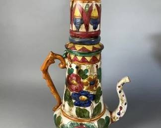 Lot 37 | Decorative Pottery Pitcher
