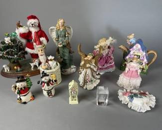 Lot 41 | Angel Figurines & More
