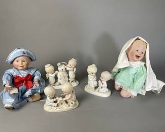 Lot 44 | Porcelain Baby’s & Precious Moments
