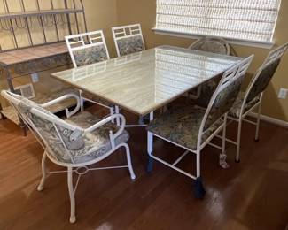 Lot 72 | Dining Room Table With Chairs
