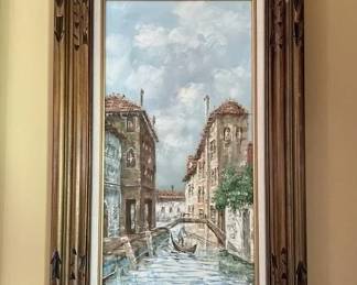 Lot 18 | Signed Genaro Original Oil On Canvas
