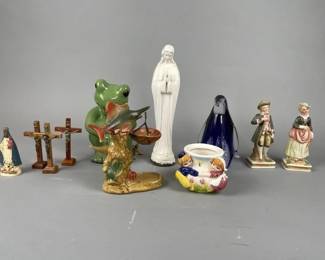 Lot 83 | Paperweights, Porcelain Figurines, and More
