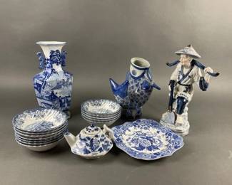 Lot 220 | Vtg Victoria Ware Ironstone Vase & More!
