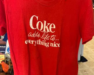 Vintage coke tshirt 
