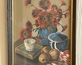 Kitchen theme paint by number 