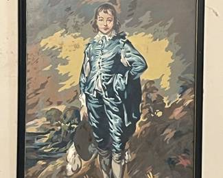 blue boy paint by number