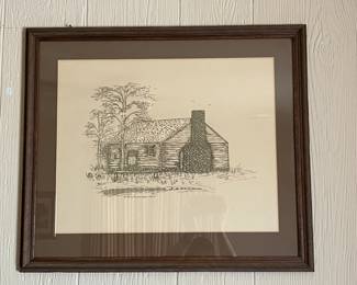 Big Springs Primitive Baptist Church print 
