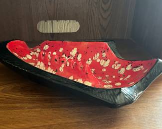 Carolina pottery mcm ashtray 