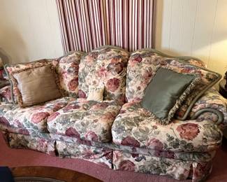 Floral sofa 