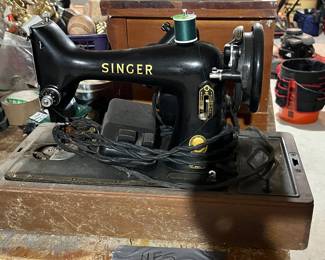 Singer feather weight sewing machine