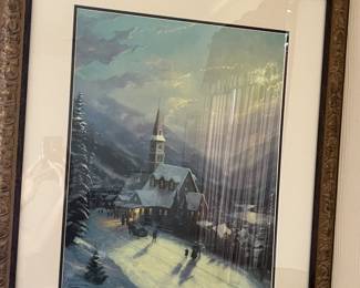 Thomas Kinkade print 