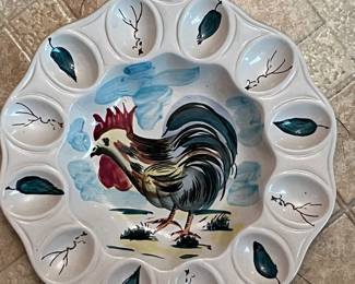 rooster egg tray