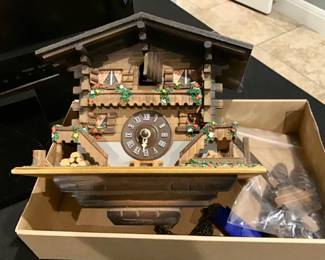 Vintage German cuckoo clock.
