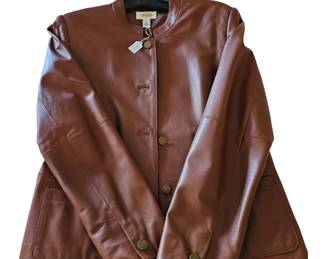 Ladies leather jacket