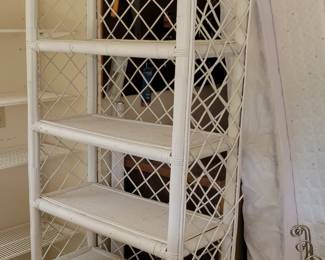 Italian wicker shelf