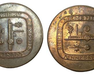 Memphis Sesquicentennial Coins