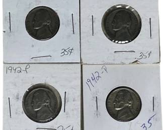 1942 P Nickels