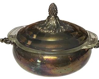 Saks Silver Plated Dish