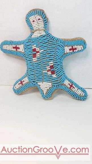 23 Sioux Beaded Umbillical Cord Fetish