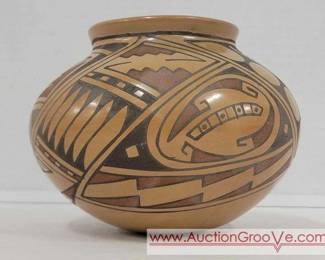 24 Southwest Hopi Polychrome Pottery Signed by Sambe