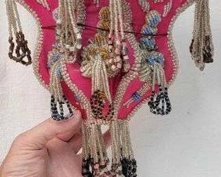 40 Native American Beaded Whimsey Wall Pocket