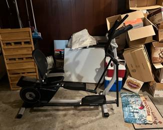 ProForm 2-in-1 Elliptical & Recumbent Bike Hybrid Trainer Home Exercise Machine