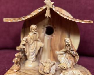 Wooden, Hand Carved, Made in Bethlehem
