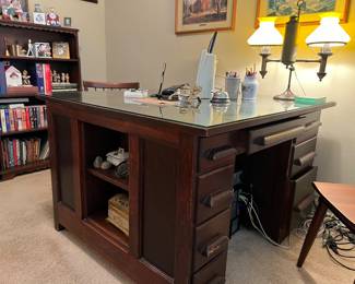 Early 1900s Partner Desk 