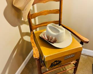 Caned Chair, Men’s Hats,  Bandera