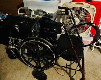 Wheeled Walker, Wheel Chair