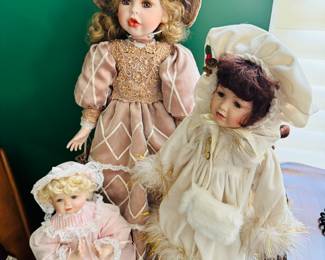 Porcelain Doll Collection 