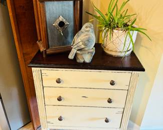 Three Drawer Chest, etc.