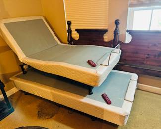 Two Twin Size/King Adjustable Bed(s)
