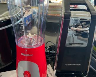 *Mueller Personal Blender                                                              *Hamilton Beach Electric Can Opener


