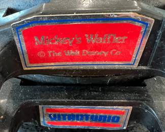 Disney Classic Mickey Mouse Waffle Maker
