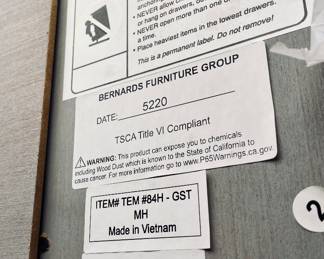 PRE-SALE AVAILABLE: $600 (Excellent Condition) Gray, Rustic 3 Piece Entertainment Center, Bernards Furniture Group