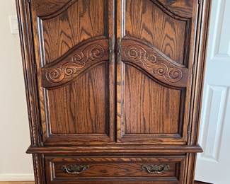 PRE-SALE AVAILABLE: $600 Wooden Gentlemen's Hutch, Burlington