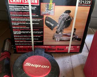 In the Box Craftman Miter Saw