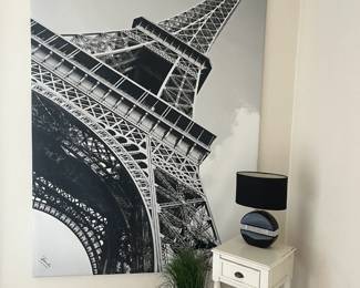 Large Eiffel Tower canvas, 54” x 78”