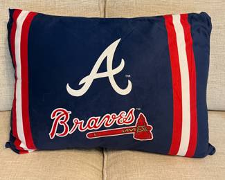Atlanta Braves pillow