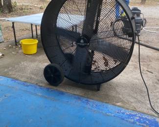 One of the large shop fans.