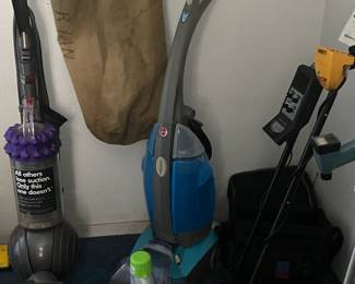 Dyson vacuum, Bissell Shampooer