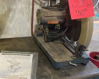 Chop saw, Very heavy small shop table
