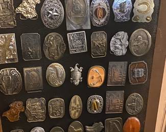 More belt buckles.