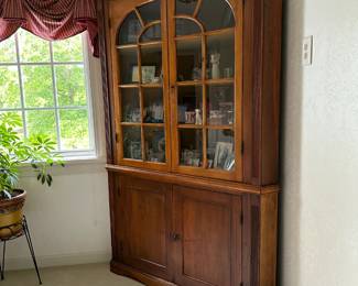 1 of 2: Corner Cupboard  40L X 56W X 85H