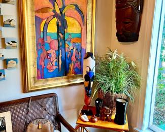 TROPICAL TRIBAL CORNER.