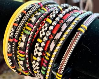 TRIBAL AFRICAN BRACELETS.