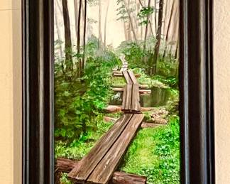 J PRINGLE OIL PAINTING.