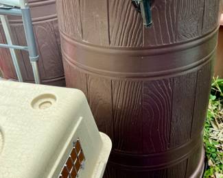 RAIN WATER COLLECTION BARRELS